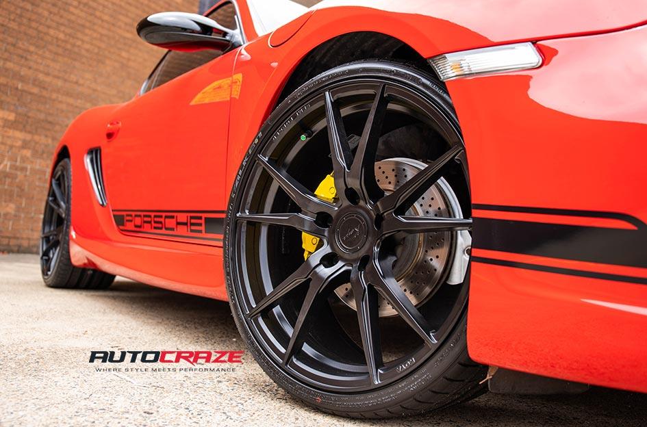 PORSCHE CAYMAN SF04 MATTE BLACK